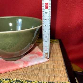 Amazon.co.jp: 超有名青磁の陶芸家 京焼諏訪修 三代蘇山作 茶道